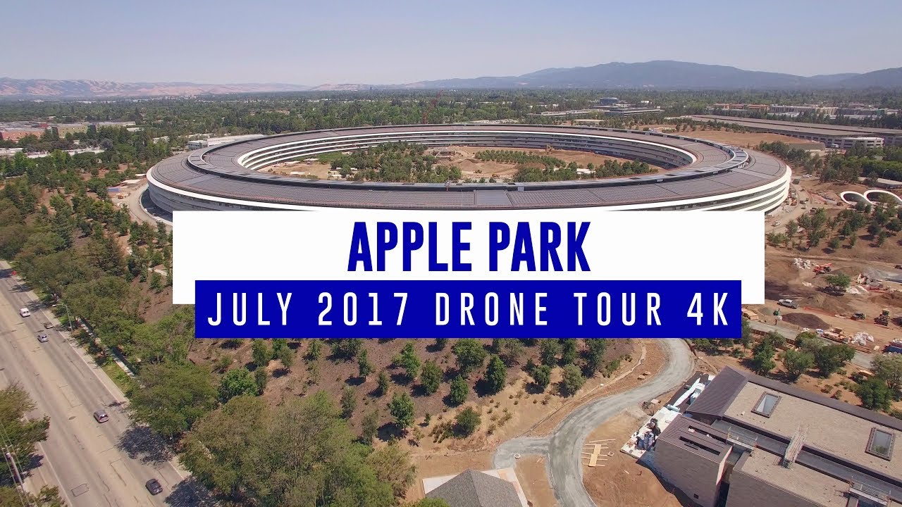 Apple Park - Trụ sở mới của Apple, nhìn từ trên cao