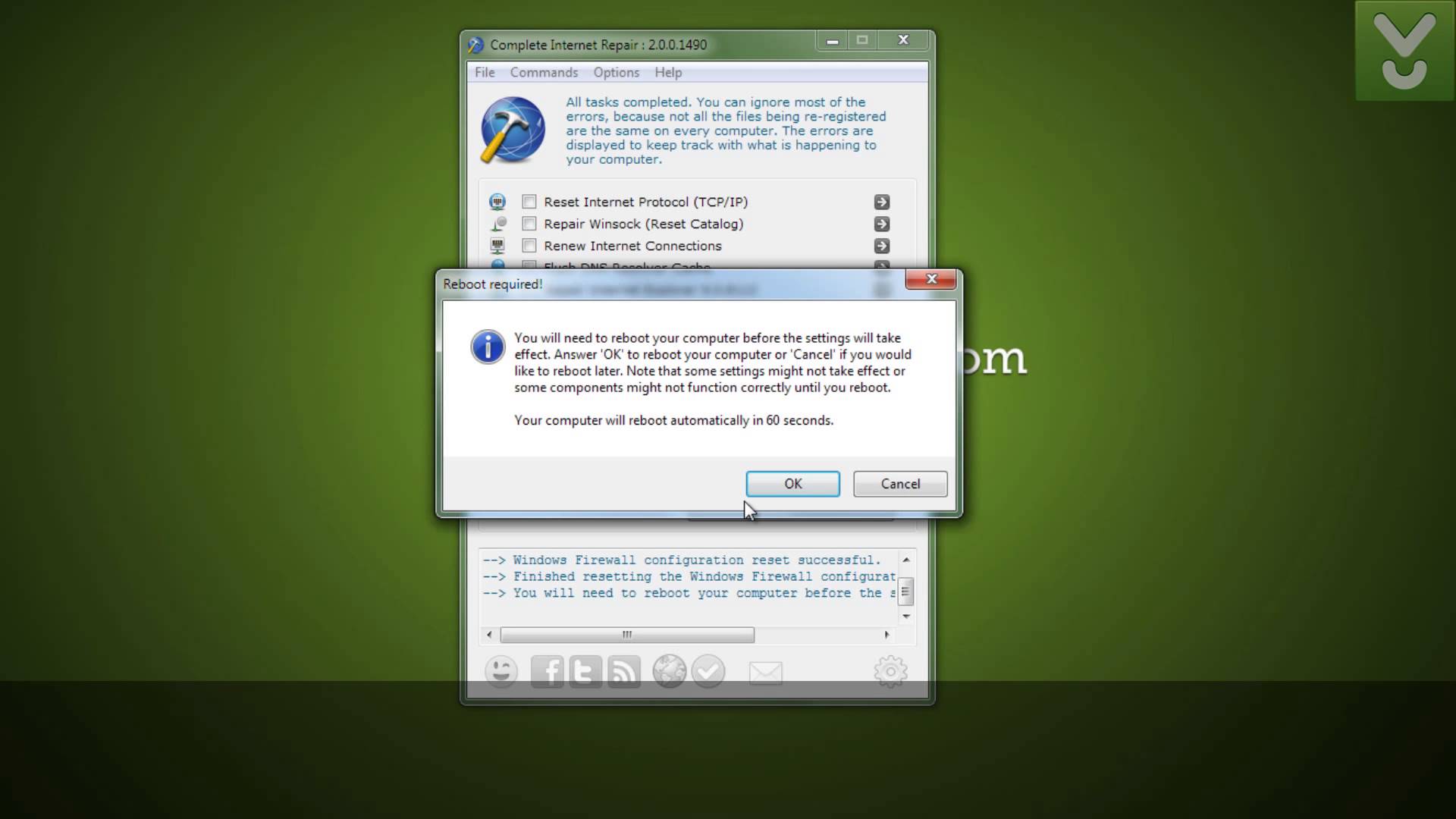 Complete Internet Repair - Khắc phục các vấn đề Internet trong Windows