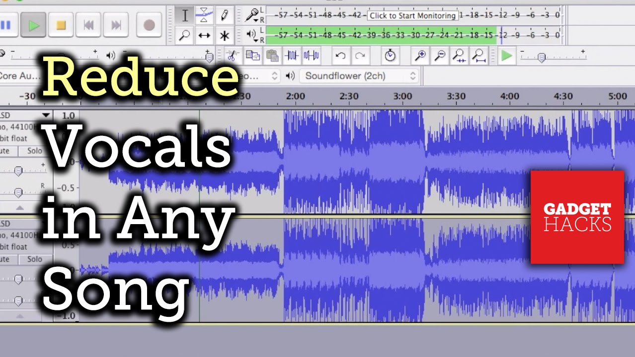 Cách tách lời bài hát lấy beat sử dụng phần mềm Audacity 