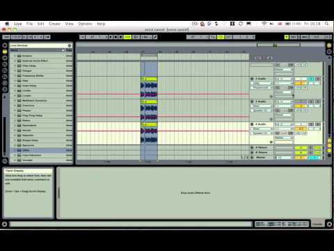 Cách tách lời bài hát lấy beat sử dụng phần mềm Ableton Live