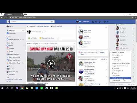 Hướng dẫn cách ẩn trò chuyện Facebook trên máy tính