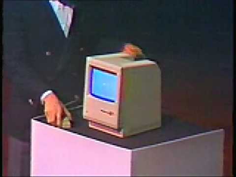 Steve Jobs giới thiệu Macintosh năm 1984