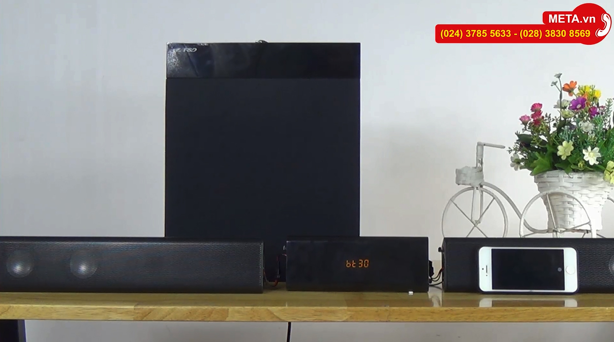 Loa Fenda T-360X với chế độ Movie, cho âm thanh chân thực như xem phim ngoài rạp