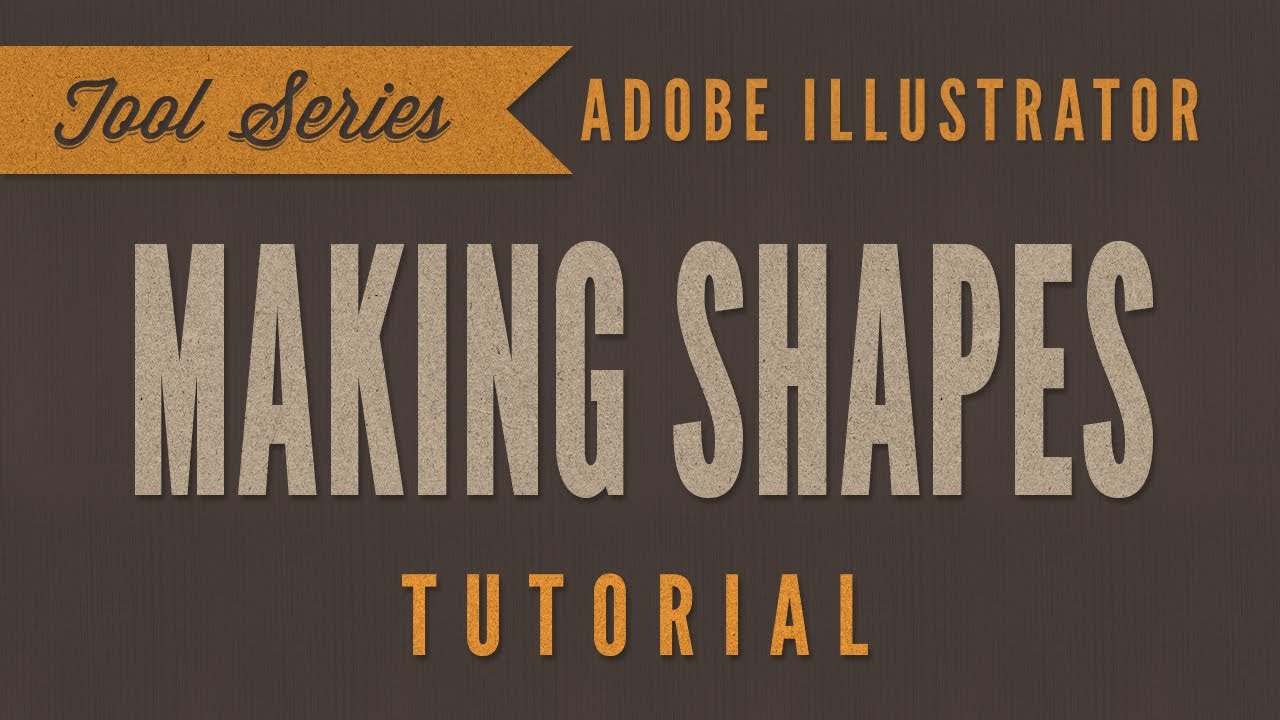 Cách dùng công cụ Shape trong Adobe Illustrator 