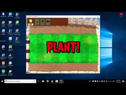 Cách cài và chơi game Plants vs. Zombies trên máy tính