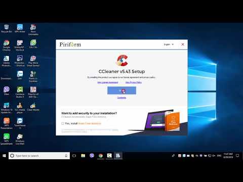Cài đặt CCleaner để dọn dẹp, tăng tốc máy tính