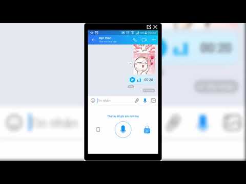 Hướng dẫn gửi tin nhắn giọng nói trên Zalo