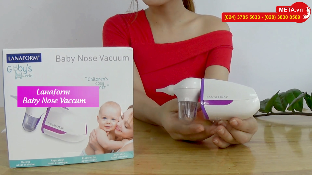 Máy hút mũi cho bé Baby Nose Vacuum LA131103 - An toàn, nhẹ nhàng, phù hợp cho bé sơ sinh