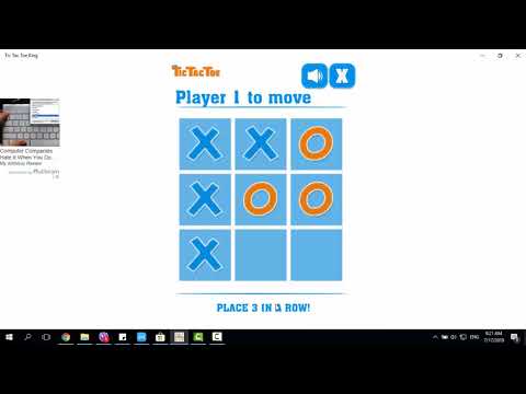 Hướng dẫn chơi game Tic Tac Toe King
