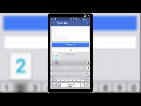 Cách thay đổi mật khẩu Facebook trên điện thoại
