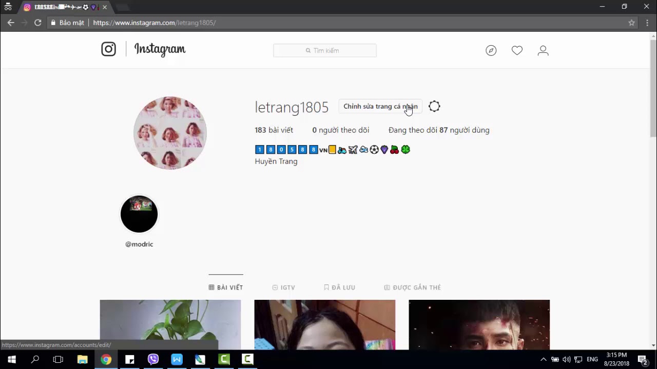 Video hướng dẫn cách tải bản sao nội dung Instagram trên máy tính