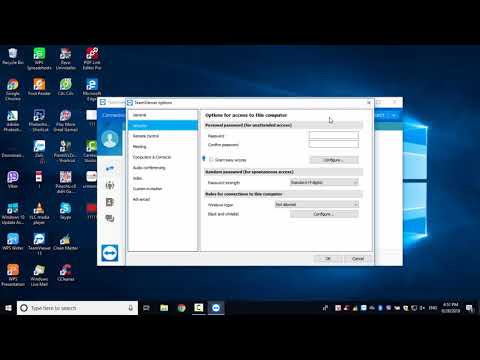 Hướng dẫn thay đổi mật khẩu TeamViewer