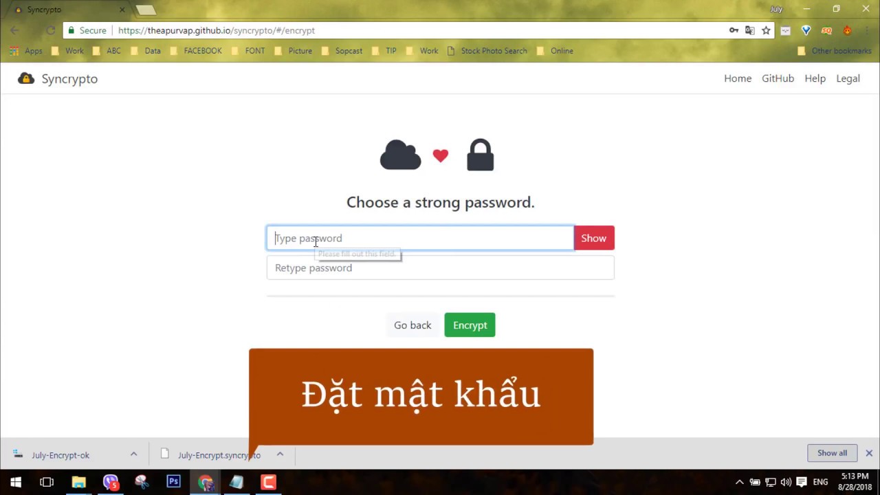 Mã hóa file trên Google Drive