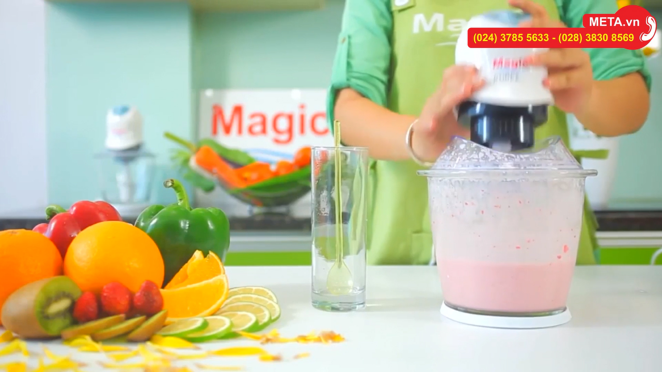 Cách sử dụng máy xay thực phẩm Magic Korea A04 (cối thủy tinh)
