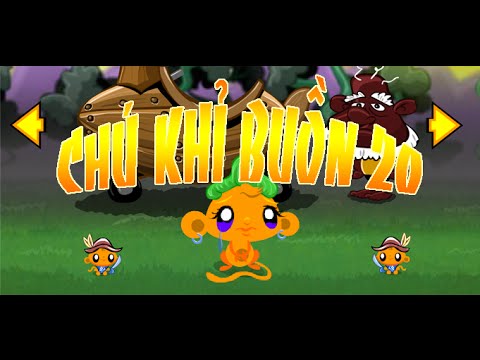 Game chú khỉ buồn 20 - Video hướng dẫn chơi game 24H