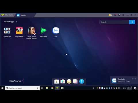 Hướng dẫn cài đặt file APK trên BlueStacks