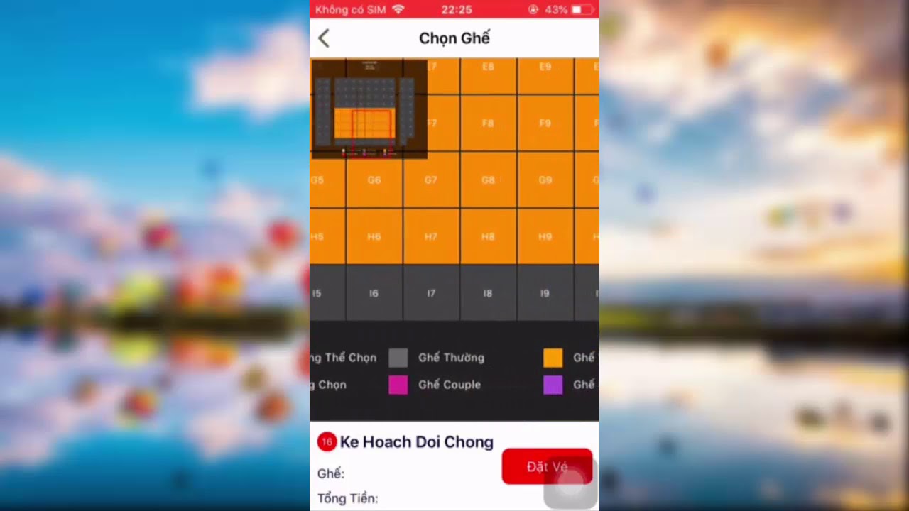 Cách đặt vé xem phim Lotte trên điện thoại