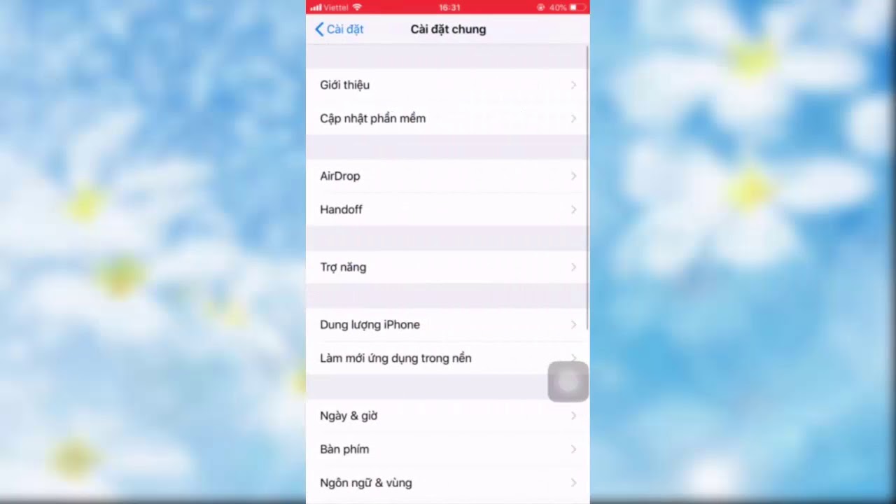 Cách bật, tắt tính năng tự động cập nhật trên iOS 12