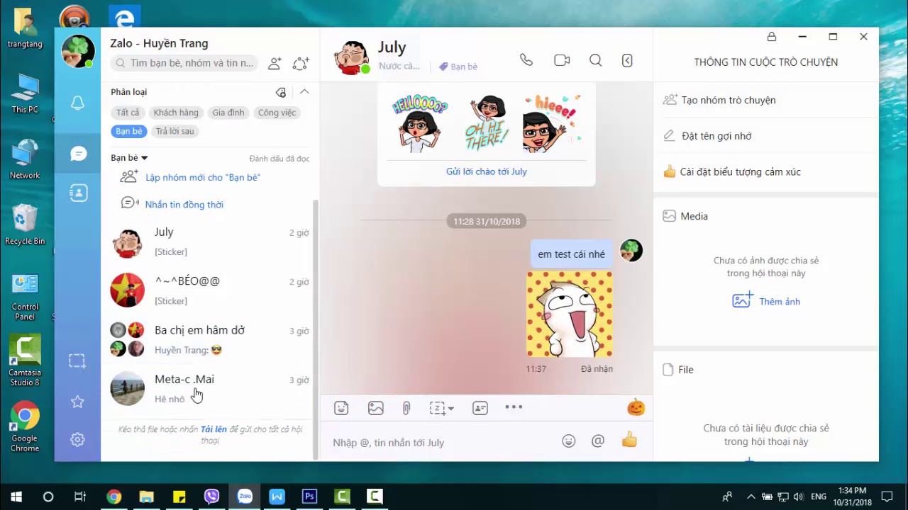 Video hướng dẫn nhắn tin cho nhiều người cùng lúc với Zalo PC