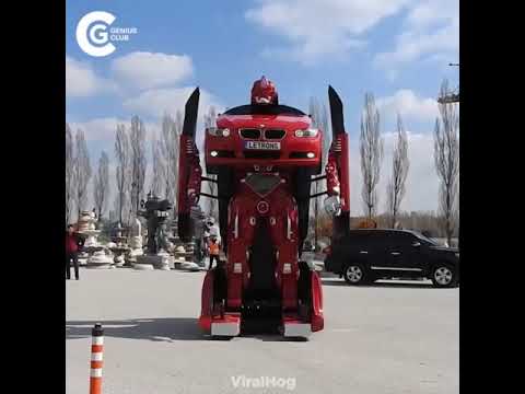 Người máy biến hình bạn có thể bắt gặp ở đời thật