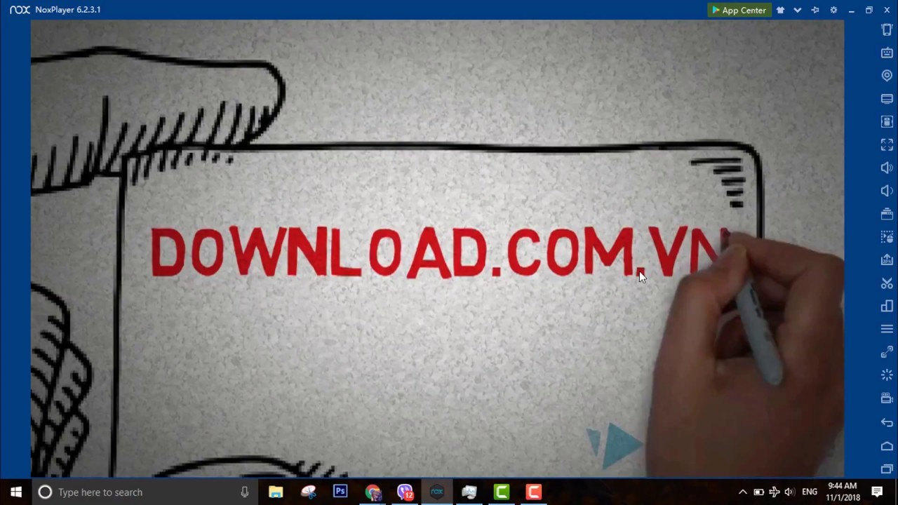 Cách tải ảnh, download video, tải phần mềm cho giả lập NoxPlayer