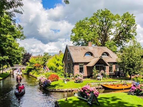 Làng Giethoorn ngôi làng đẹp như tranh