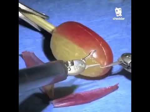 'Điên rồ' với thiết bị giúp lột vỏ nho vô cùng tỉ mỉ