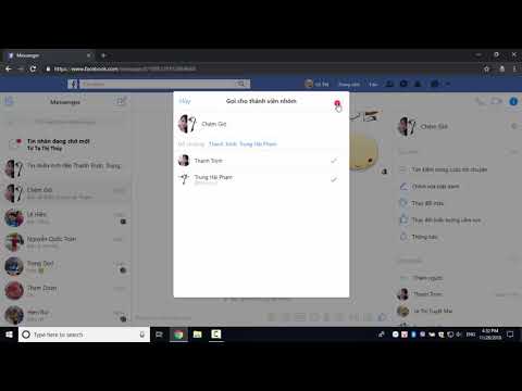 Cách gọi điện nhóm trên Facebook Messenger máy tính - Download.com.vn