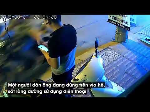 Cận cảnh pha giật điện thoại hụt khiến dân mạng thót tim