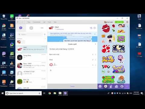 Cách tạo bình chọn trên Viber máy tính - Download.com.vn