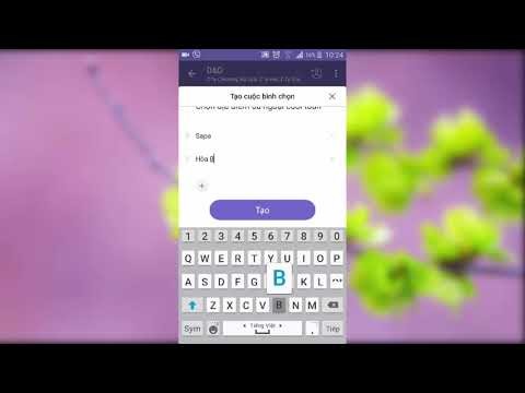 Cách tạo bình chọn trên Viber điện thoại - Download.com.vn