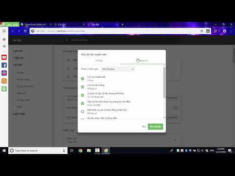 Cách xóa dữ liệu duyệt web trên Cốc Cốc - Download.com.vn