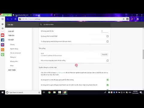 Cách thay đổi đường dẫn lưu file tải về trên Cốc Cốc - Download.com.vn