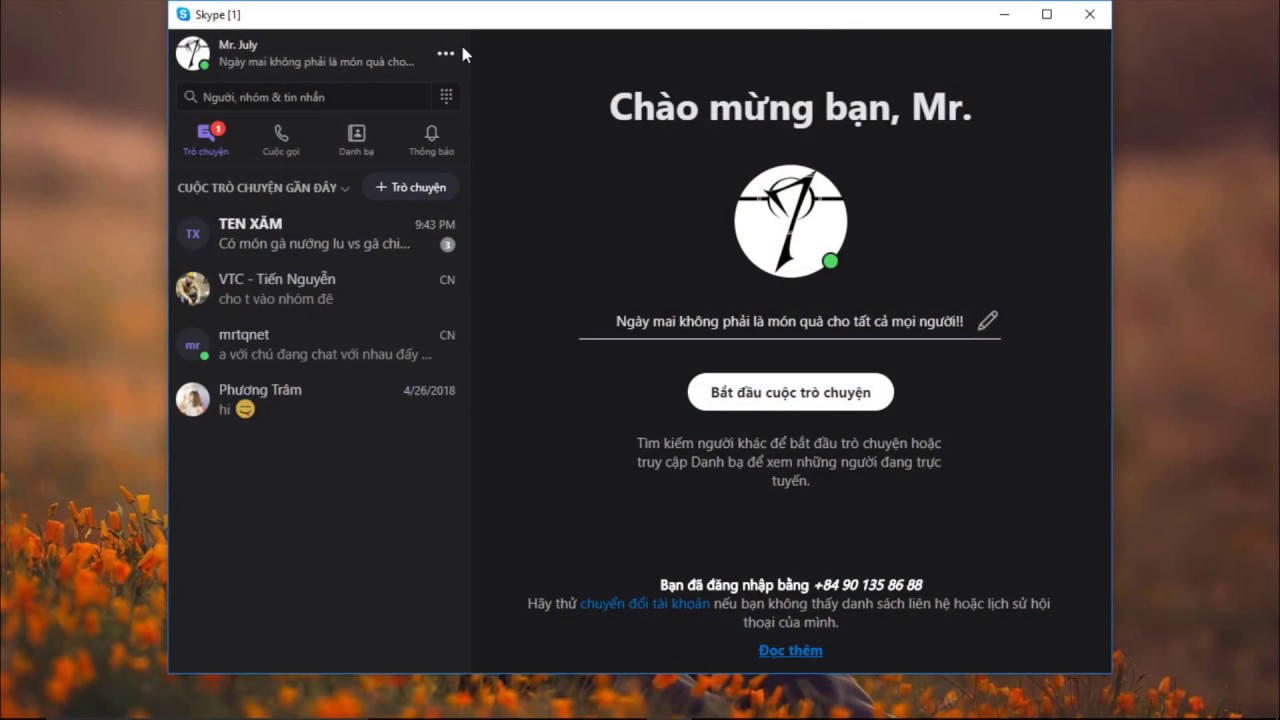 Thay đổi thư mục Download trên Skype
