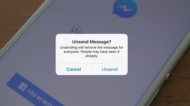 Cách thu hồi tin nhắn trên Facebook Messenger 