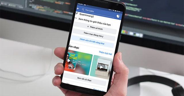 Cách thêm nhạc vào trang cá nhân Facebook