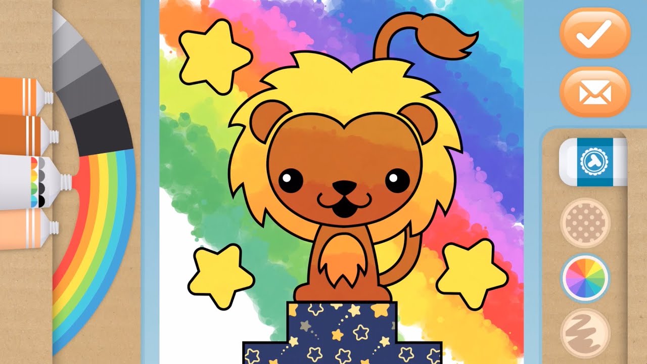Toonia Colorbook - Ứng dụng sách tô màu trẻ em