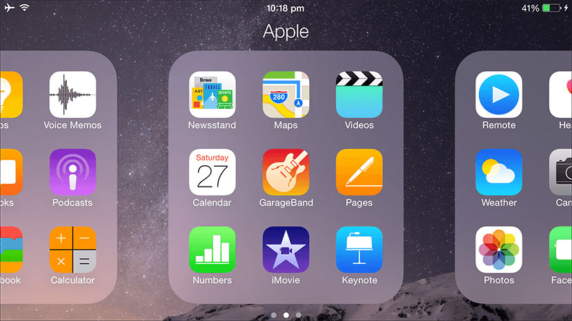 Cách tạo thư mục ứng dụng iPhone