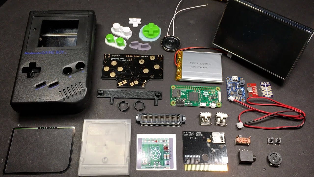 Cách build GameBoy Raspberry Pi 1