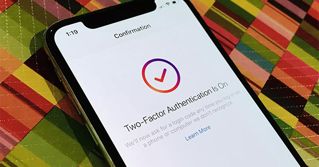 Cách kích hoạt bảo mật Instagram 2 lớp
