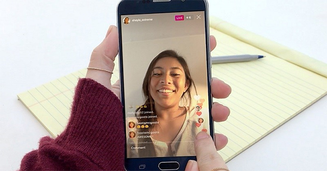 Cách phát video trực tiếp trên Instagram