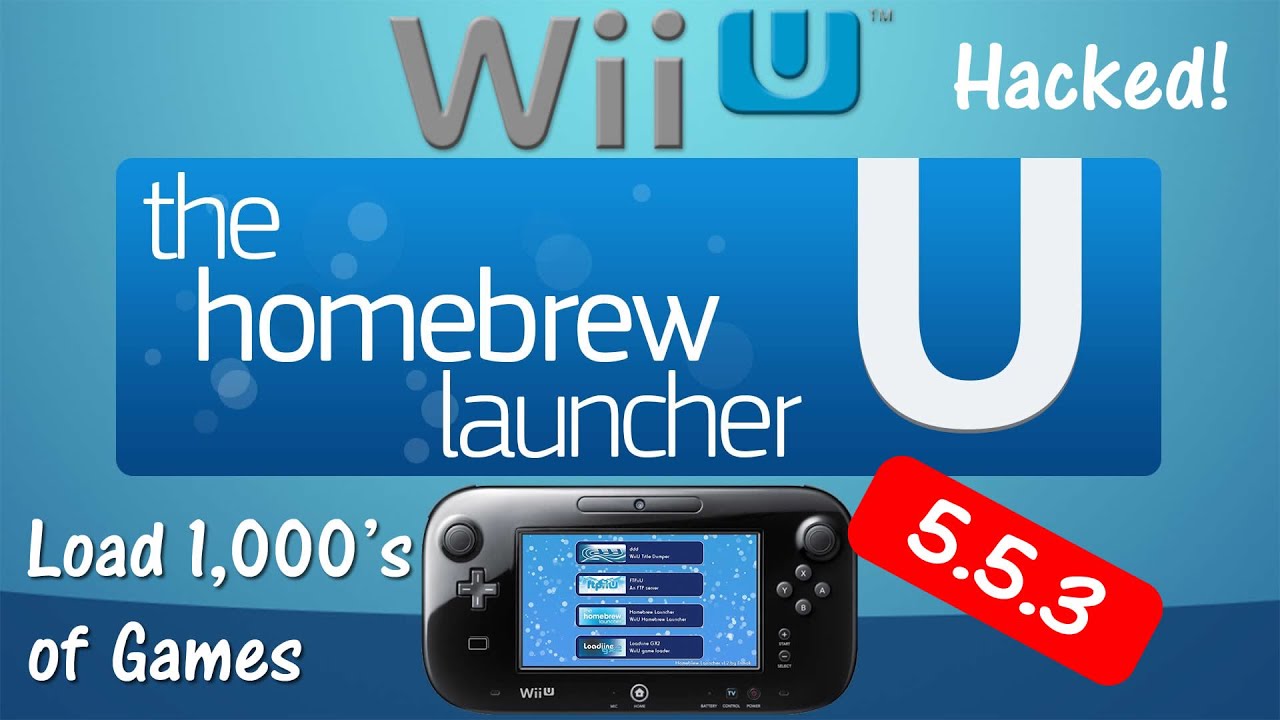 How to Homebrew Your Wii U 5.5.3 and 5.5.4 SIMPLE GUIDE