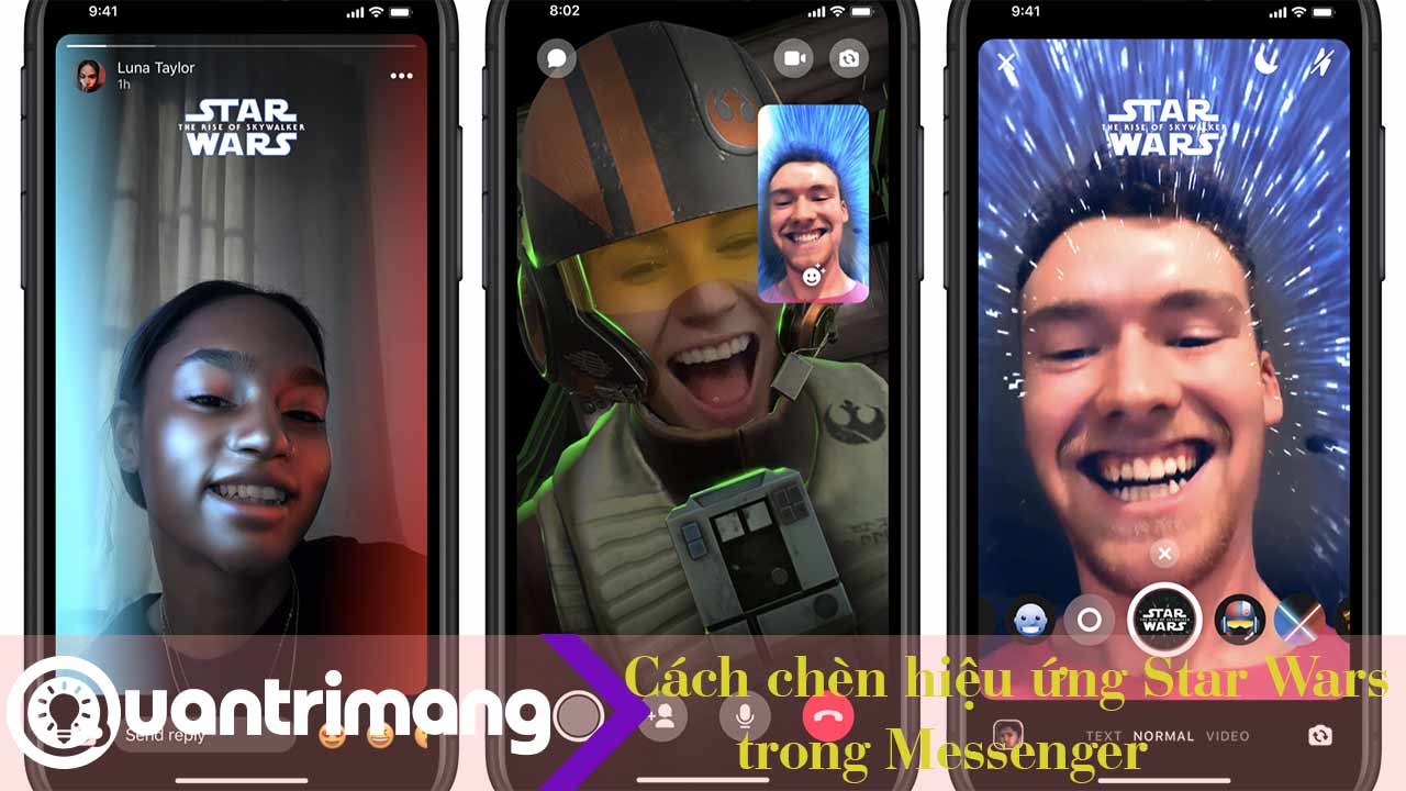 Cách cài theme Star Wars trong Messenger