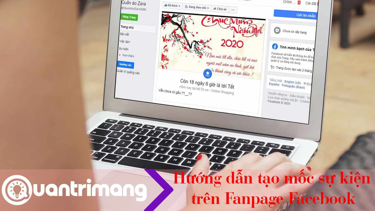 Cách tạo mốc sự kiện trên Fanpage Facebook