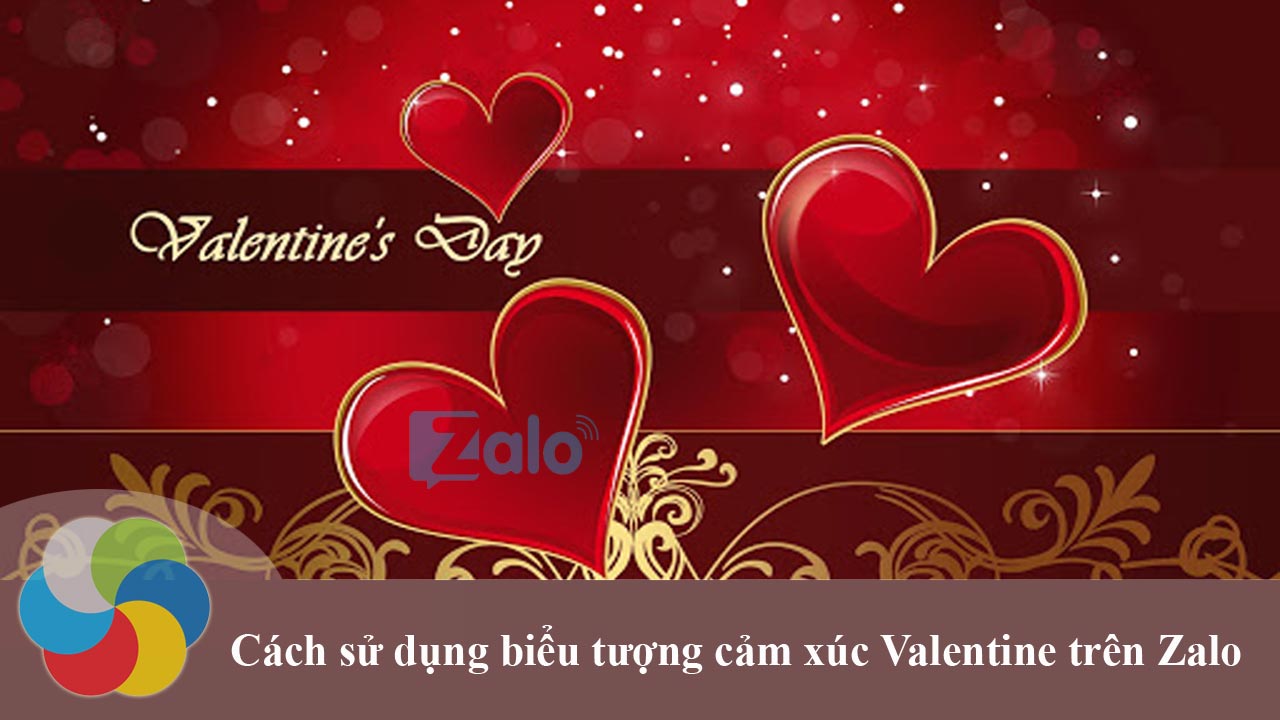 Cách sử dụng biểu tượng cảm xúc Valentine trên Zalo
