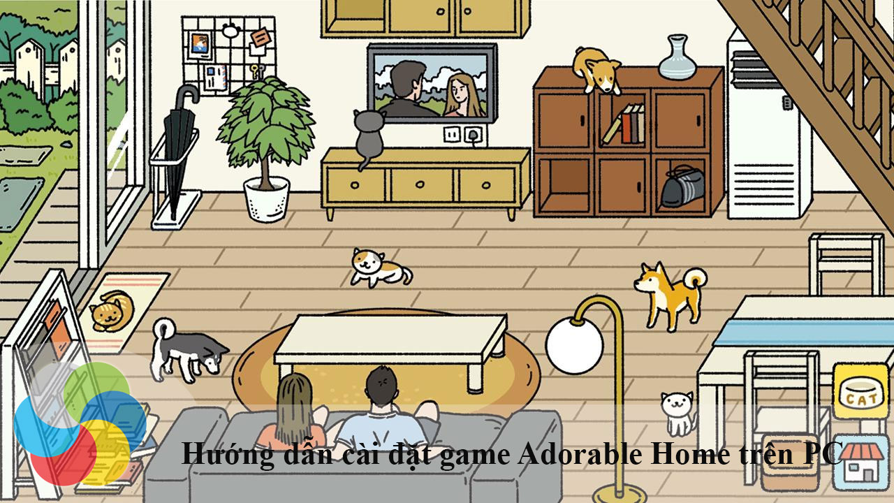 Cách tải và cài đặt Adorable Home trên máy tính