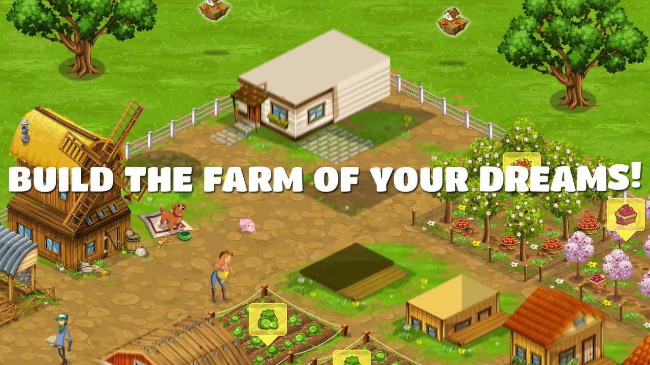 Video game Big Farm: Mobile Harvest