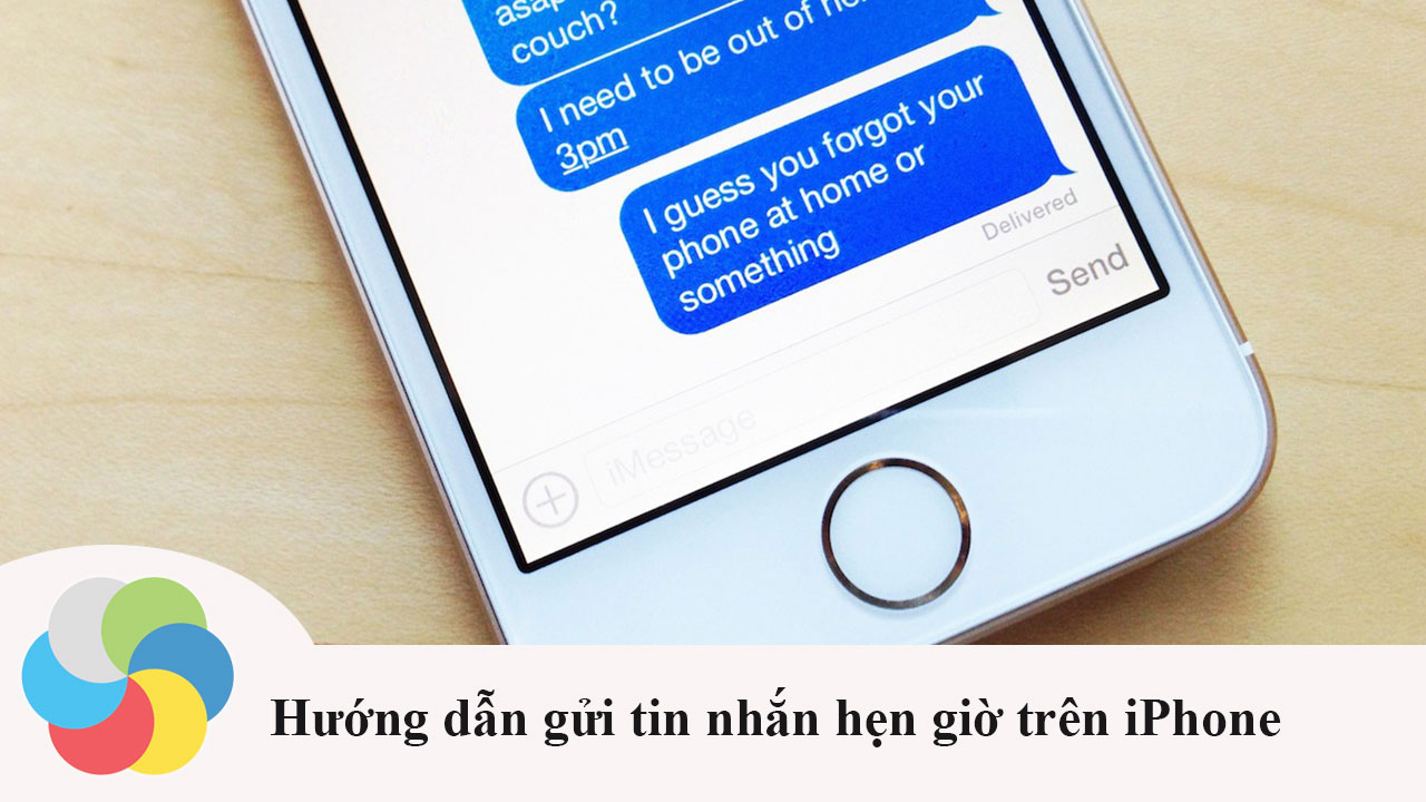 Cách gửi tin nhắn hẹn giờ trên iPhone