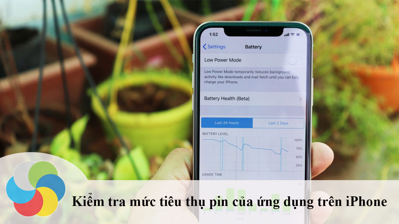 Kiểm tra mức độ ngốn pin của ứng dụng trên iPhone
