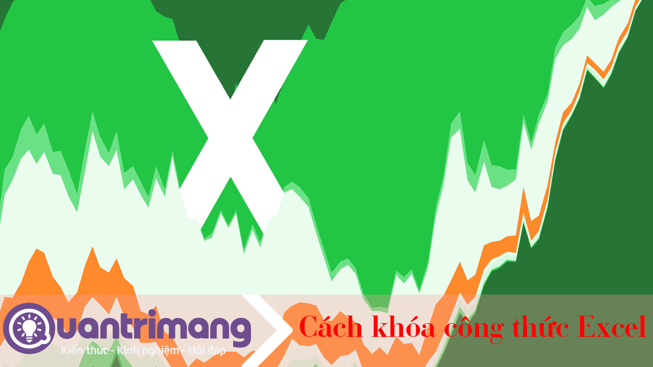 Cách khóa công thức trên Excel